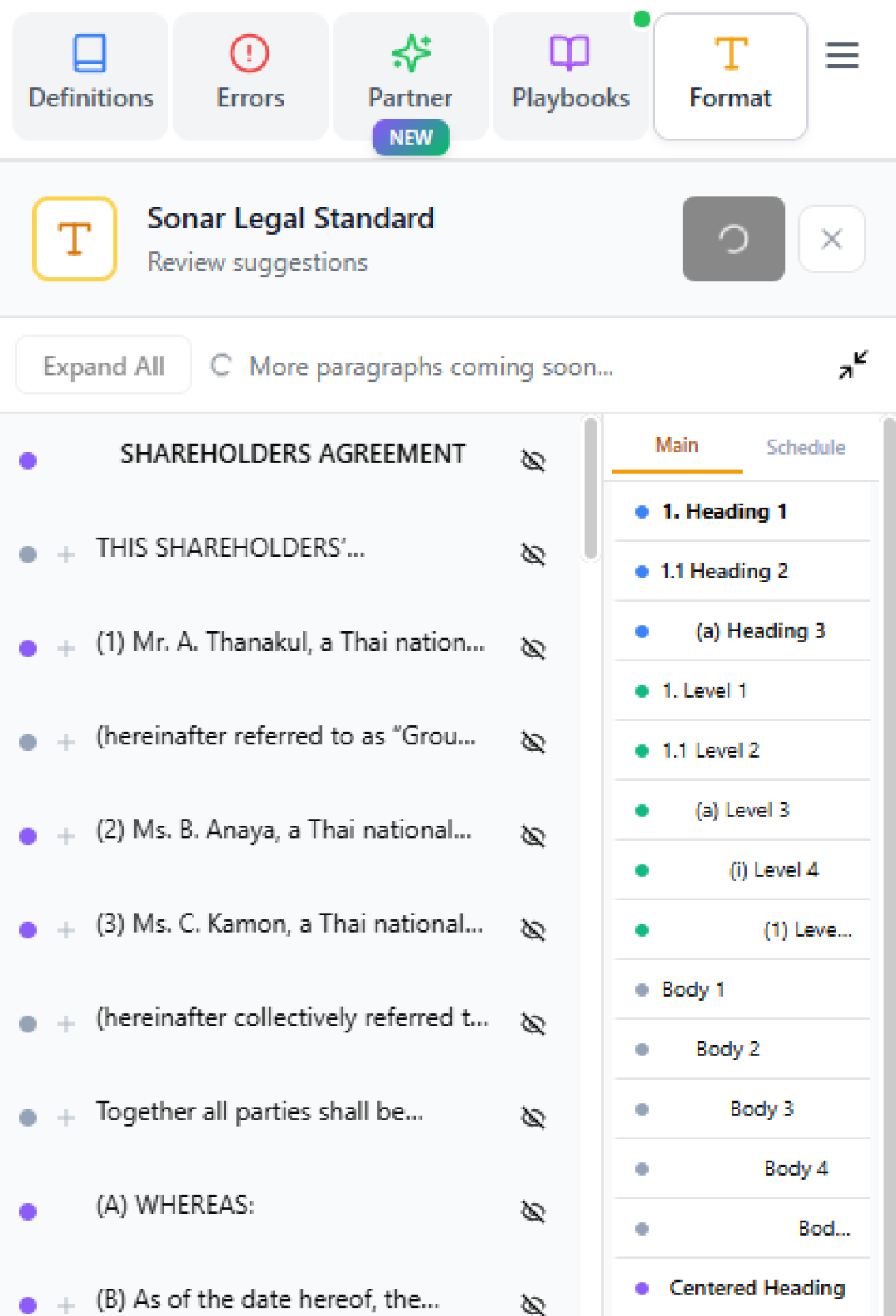 Sonar Legal Screenshot 5
